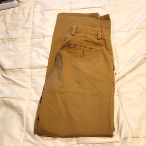 Men's khaki Dockers dress pants,  size 32 waist,  34 length
